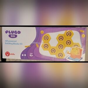 Plugo Link Building Blocks Kit Ages 4+ Augmented Reality STEM Puzzle Game Shifu